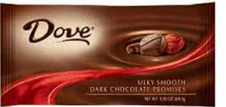 DOVE SILKY SMOOTH DARK CHOCOLATE PROMISES