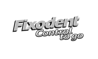 FIXODENT CONTROL TO GO