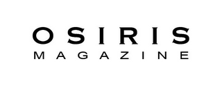 OSIRIS MAGAZINE