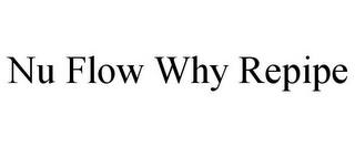 NU FLOW WHY REPIPE