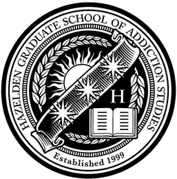 HAZELDEN GRADUATE SCHOOL OF ADDICTION STUDIES ESTABLISHED 1999 H