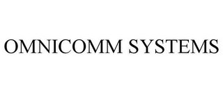 OMNICOMM SYSTEMS