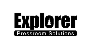 EXPLORER PRESSROOM SOLUTIONS