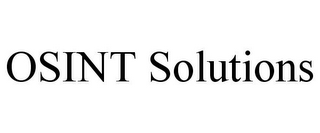 OSINT SOLUTIONS