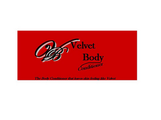 VB VELVET BODY CONDITIONER THE BODY CONDITIONER THAT LEAVES SKIN FEELING LIKE VELVET