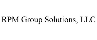 RPM GROUP SOLUTIONS, LLC