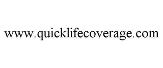 WWW.QUICKLIFECOVERAGE.COM