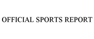 OFFICIAL SPORTS REPORT