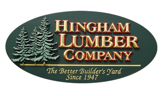 HINGHAM LUMBER COMPANY THE BETTER BUILDER'S YARD SINCE 1947