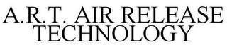 A.R.T. AIR RELEASE TECHNOLOGY