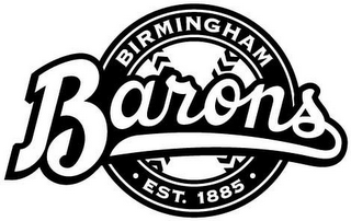 BARONS BIRMINGHAM · EST. 1885 ·