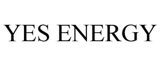 YES ENERGY