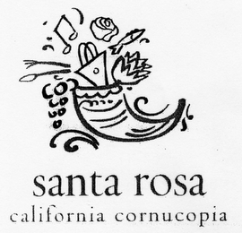 SANTA ROSA CALIFORNIA CORNUCOPIA