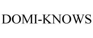 DOMI-KNOWS