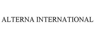 ALTERNA INTERNATIONAL