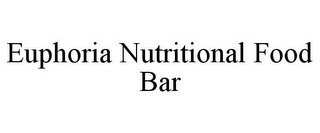 EUPHORIA NUTRITIONAL FOOD BAR