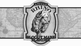 AFRICAN RHINO BLOODY MARY BLENDER