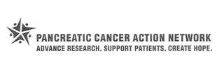 PANCREATIC CANCER ACTION NETWORK ADVANCE RESEARCH. SUPPORT PATIENTS. CREATE HOPE.