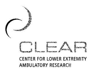 CLEAR CENTER FOR LOWER EXTREMITY AMBULATORY RESEARCH