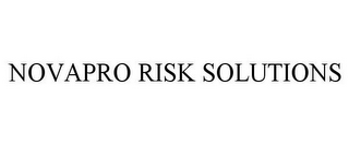 NOVAPRO RISK SOLUTIONS