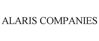 ALARIS COMPANIES