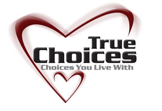 TRUE CHOICES CHOICES YOU LIVE WITH