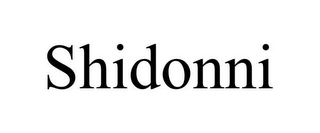 SHIDONNI