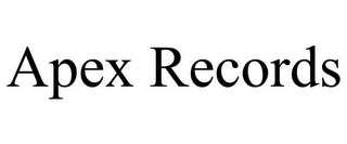 APEX RECORDS