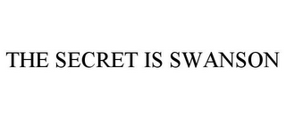 THE SECRET IS SWANSON