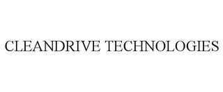 CLEANDRIVE TECHNOLOGIES