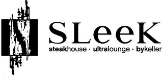 SLEEK STEAKHOUSE · ULTRALOUNGE · BYKELLER