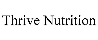 THRIVE NUTRITION