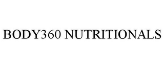 BODY360 NUTRITIONALS