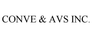 CONVE & AVS INC.