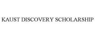 KAUST DISCOVERY SCHOLARSHIP