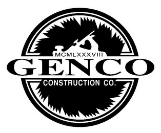 GENCO CONSTRUCTION CO. MCMLXXXVIII