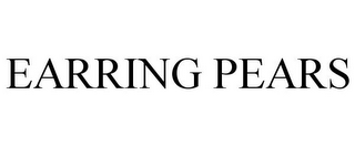 EARRING PEARS