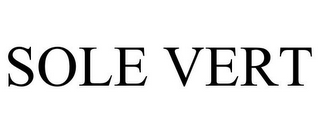SOLE VERT