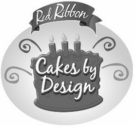 RED RIBBON CAKES BY DESIGN