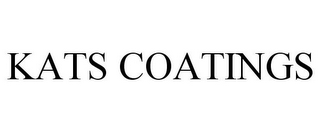 KATS COATINGS