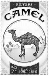 CAMEL FILTERS SINCE 1913 TURKISH DOMESTIC BLEND