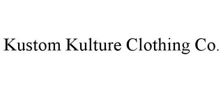 KUSTOM KULTURE CLOTHING CO.