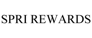 SPRI REWARDS