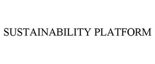 SUSTAINABILITY PLATFORM