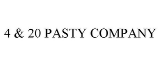 4 & 20 PASTY COMPANY