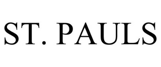 ST. PAULS