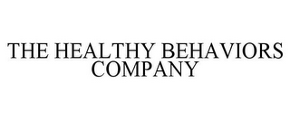 THE HEALTHY BEHAVIORS COMPANY