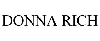 DONNA RICH