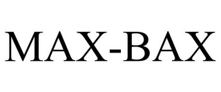 MAX-BAX