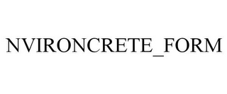NVIRONCRETE_FORM